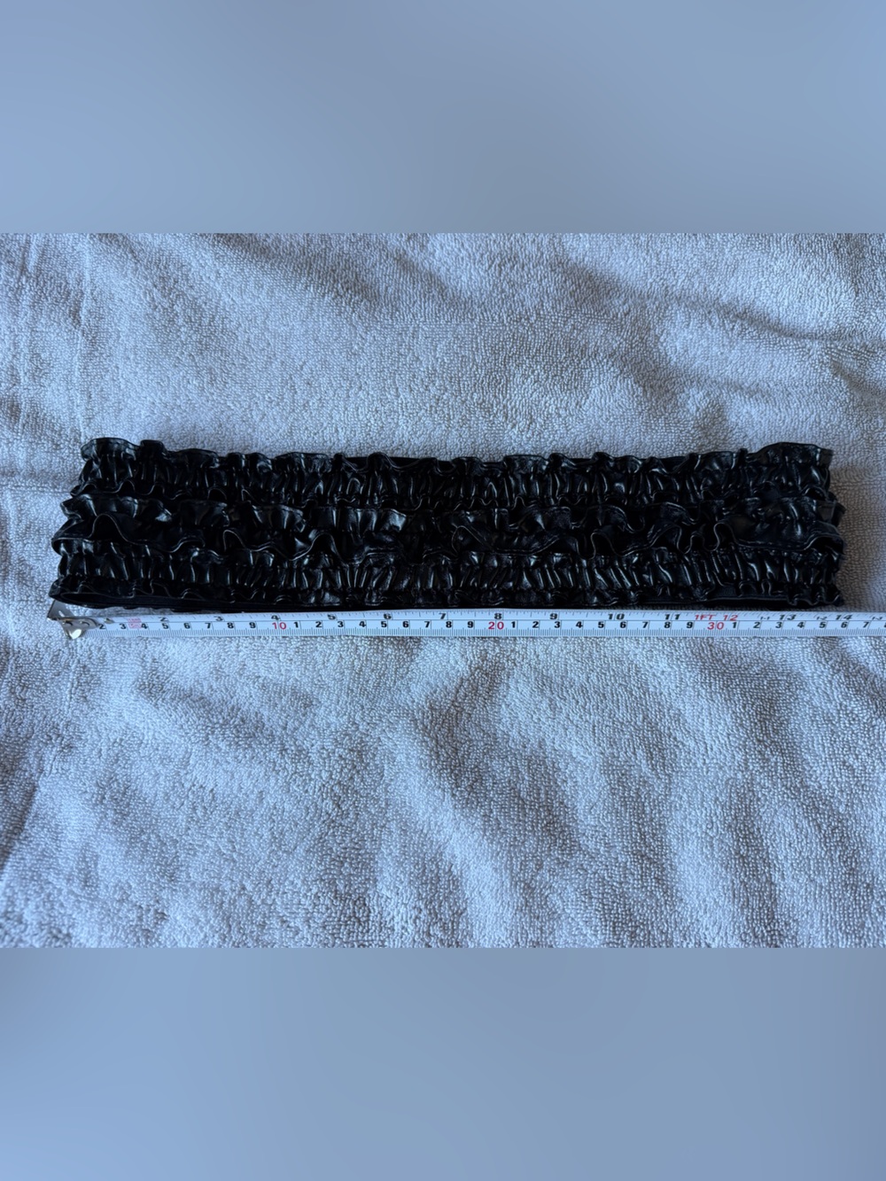 Jacob Black Stretch Belt with Silver Hook